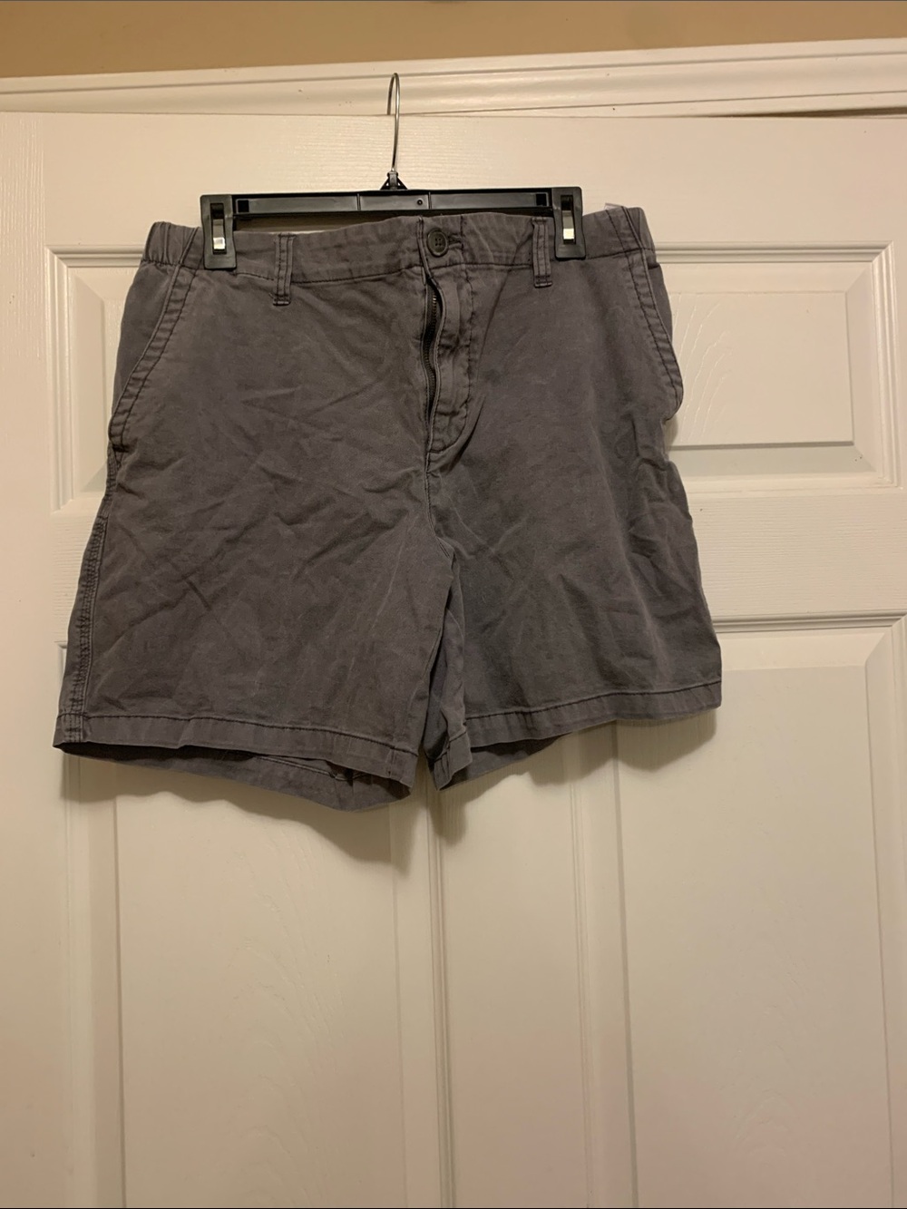 Women’s Gray Casual Cotton Shorts